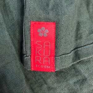 Sakura Bloom Linen Ring Sling